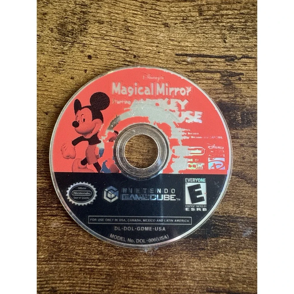 Disney's Magical Mirror Starring Mickey Mouse PAL (Nintendo GameCube) Disc Only!